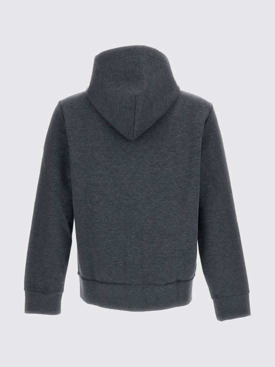 26FW 폴로 랄프로렌 더블 니트 후드 집업 710881517 525 Grey - POLO RALPH LAUREN