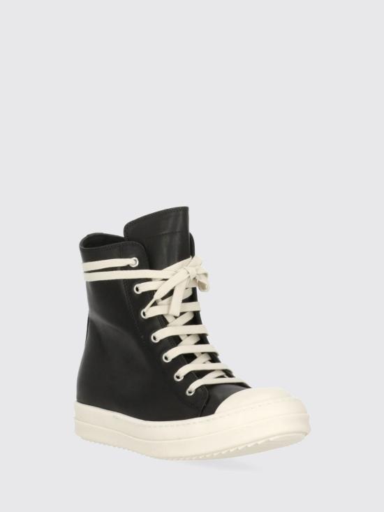 26FW 릭 오웬스 콘코디언 레더 하이탑 스니커즈 RP02F5890LCO9 11 Black - RICK OWENS