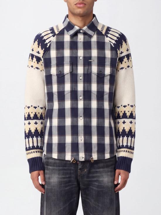 26FW 디스퀘어드2 긴팔 셔츠 S74DM1038D35355 001F Multicolor