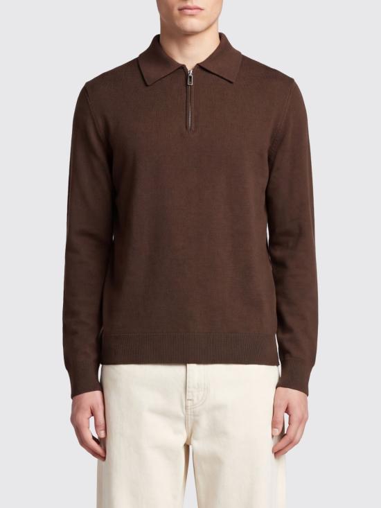26FW 파올로 페코라 폴로 티셔츠 A002F001 2355 Brown