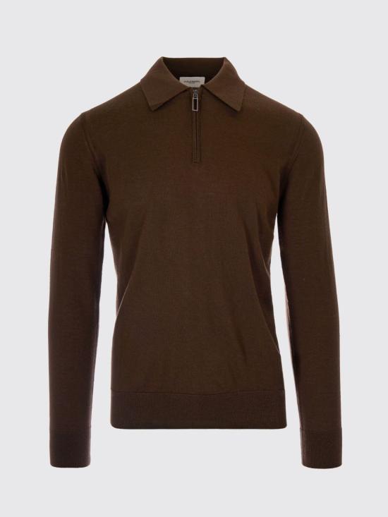 26FW 파올로 페코라 폴로 티셔츠 A002F001 2355 Brown - PAOLO PECORA