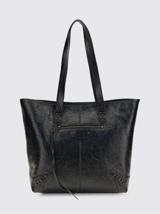 26FW 발렌시아가 르 시티 카바스 백 8731742ABEK 1000 Black