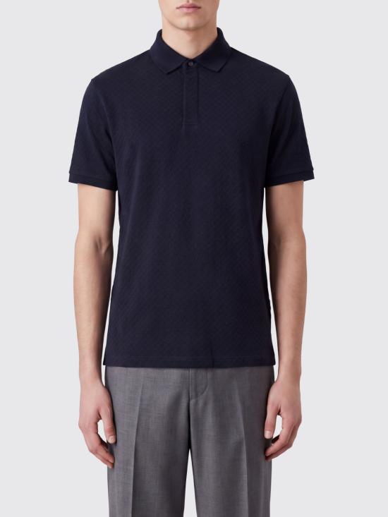 26FW 엠포리오 아르마니 폴로 티셔츠 EM007039AF10762 FB561 Navy