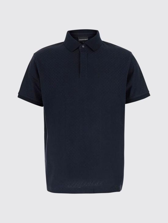 26FW 엠포리오 아르마니 폴로 티셔츠 EM007039AF10762 FB561 Navy - EMPORIO ARMANI
