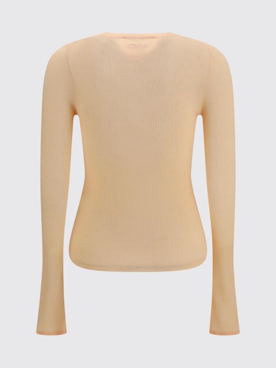 26FW 끌로에 스웨터 CH26AMP19560 81G Orange - CHLOE