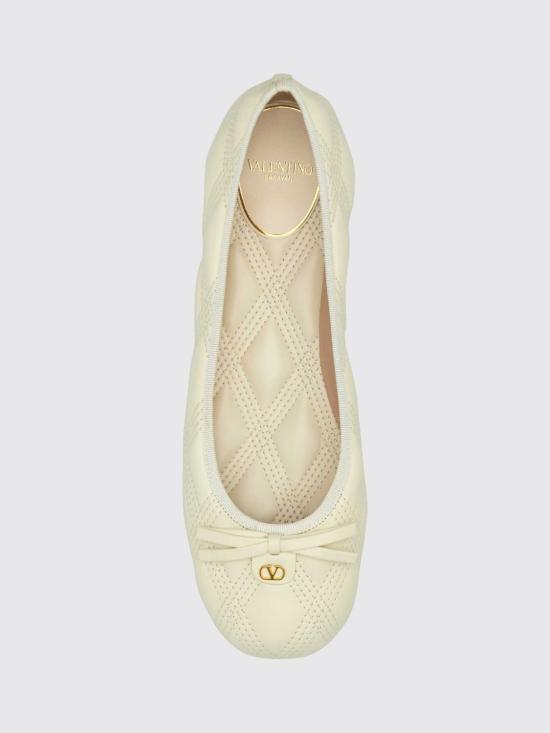 26FW 발렌티노 가라바니 플랫 슈즈 S0LJ5KHU 098 Ivory - VALENTINO GARAVANI
