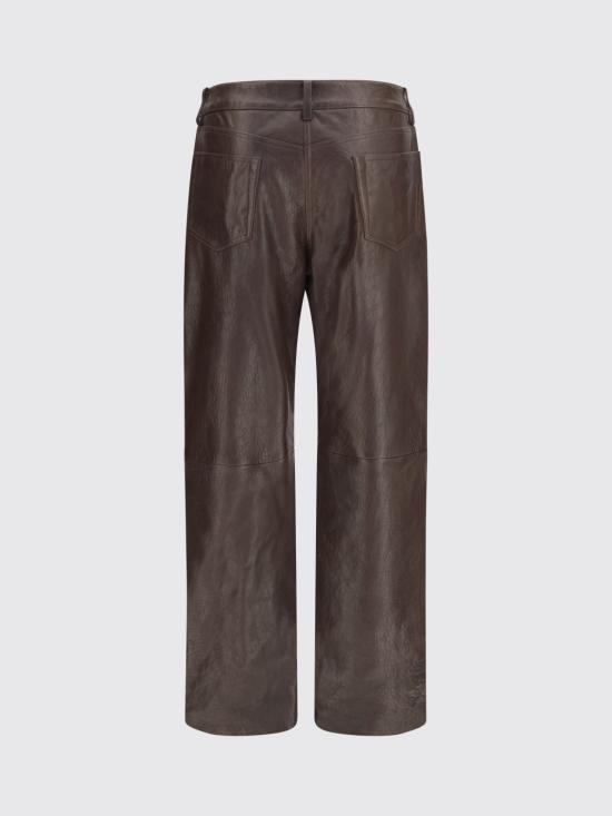 26FW 마그다뷰트림 가죽 팬츠 287726 Brown - MAGDA BUTRYM