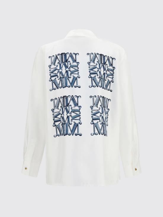 26FW 막스마라 셔츠 2621116051600 001 White 2 - MAX MARA