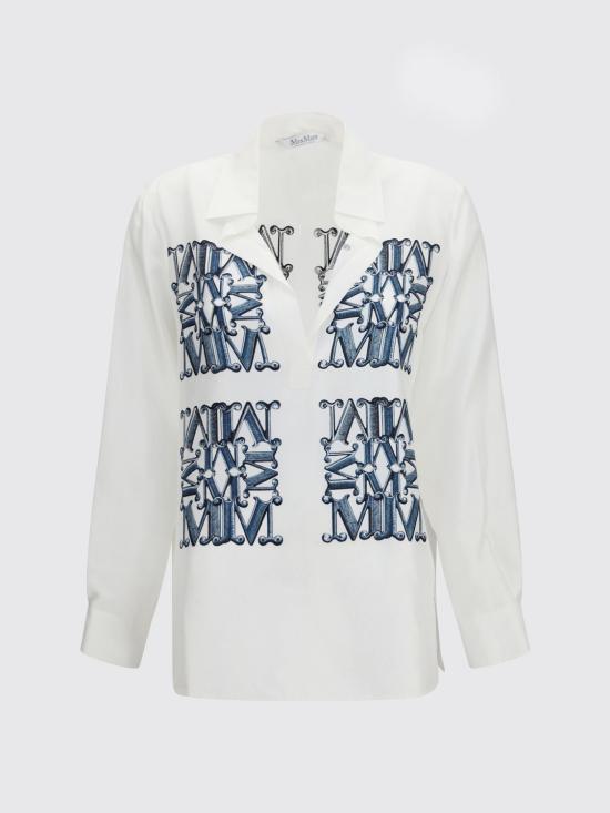 26FW 막스마라 셔츠 2621116051600 001 White 2 - MAX MARA