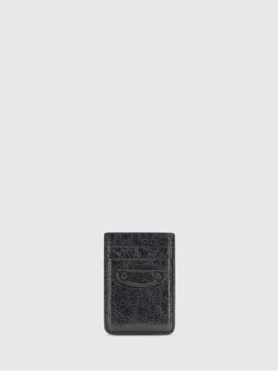 26FW 발렌시아가 르 시티 마그넷 카드 홀더 8726652ABFY 1000 Black