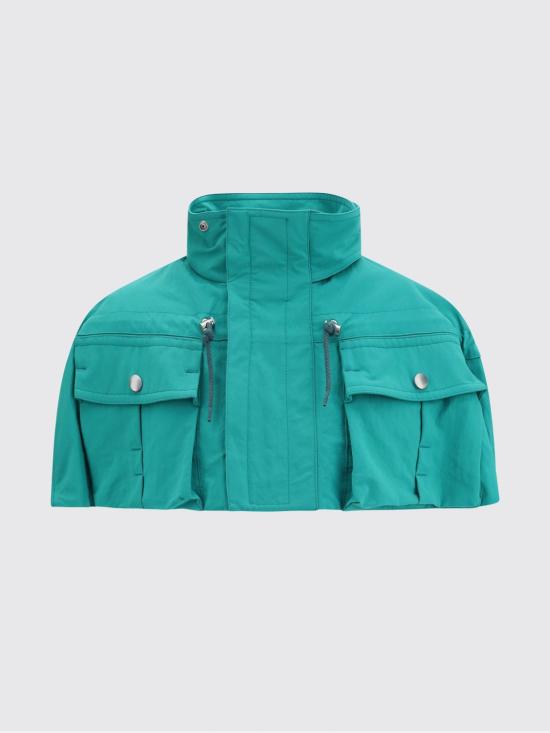 26FW 프라다 실크 자카드 머플러 실크 자카드 머플러 SGD236SOOO199Y F0136 Turquoise