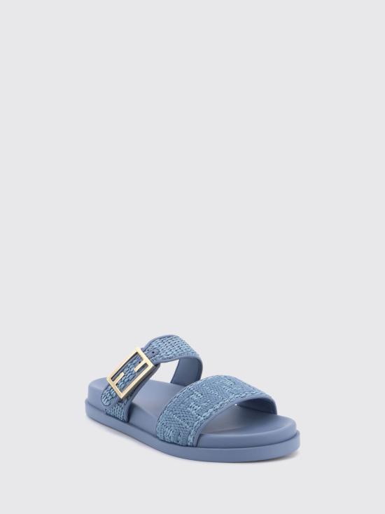 26FW 펜디 뮬/슬리퍼 8X8710AY2E F1WQK Denim - FENDI