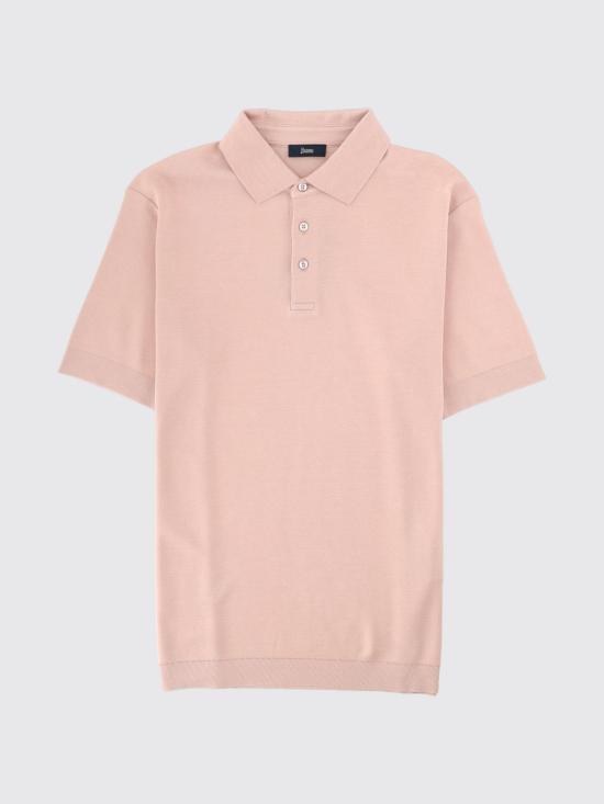 26SS 에르노 폴로 티셔츠 JPL00125U52059 4039 Blush Pink - HERNO