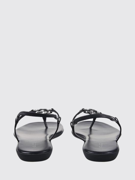 26FW 구찌 인터로킹 G 플립플랍 인터로킹 G 플립플랍 874699BKO40 1000 Black - GUCCI