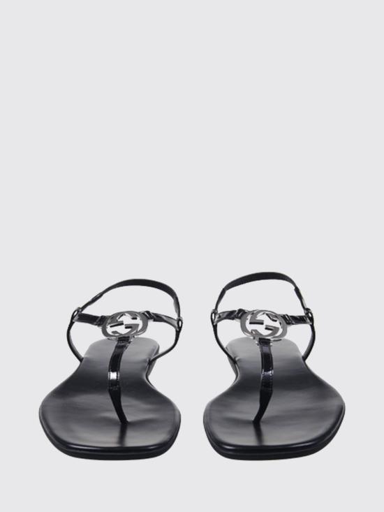 26FW 구찌 인터로킹 G 플립플랍 인터로킹 G 플립플랍 874699BKO40 1000 Black - GUCCI