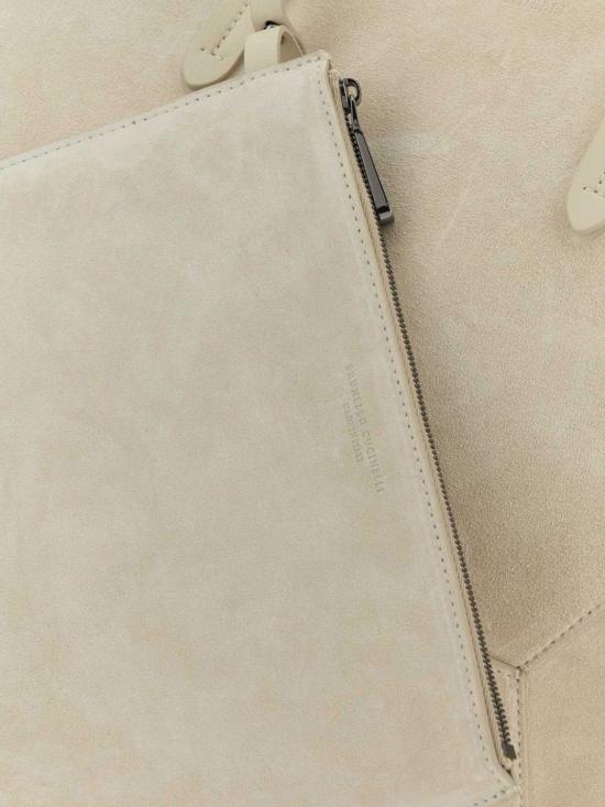 26FW 브루넬로 쿠치넬리 숄더백 MBDLB2572P C8905 Natural - BRUNELLO CUCINELLI