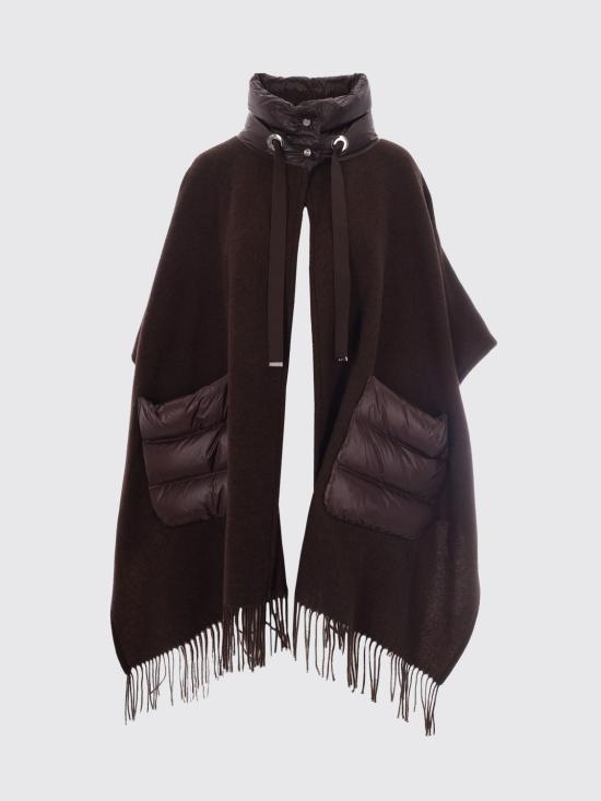 26FW 에르노 퀼티드 포켓 판초 GC00066DR33395 8810 Brown - HERNO