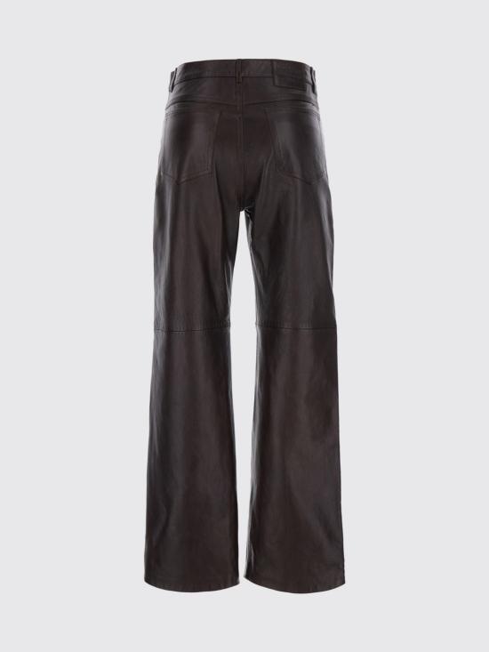 26FW 에스막스마라 가죽 팬츠 2629436011600 001 Brown - 'S MAX MARA