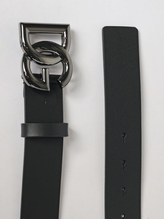 26FW 돌체앤가바나 가죽 벨트 BC4644AX622 8V363 Black 1 - DOLCE & GABBANA