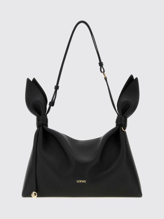 26FW 로에베 미디움 스카프 백 ABNYBNMX01 1100 Black