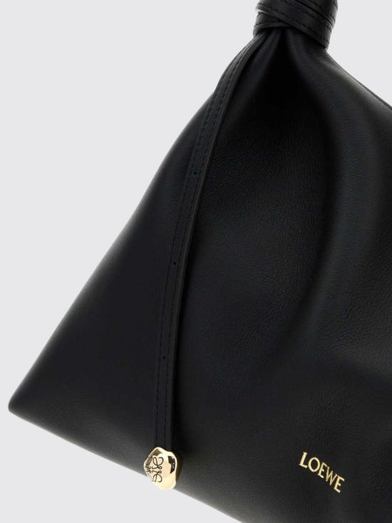 26FW 로에베 미디움 스카프 백 ABNYBNMX01 1100 Black - LOEWE