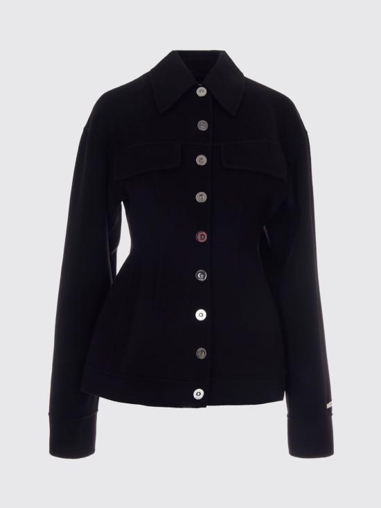 26FW 스포트막스 코트 2622086011600 013 Black - SPORTMAX
