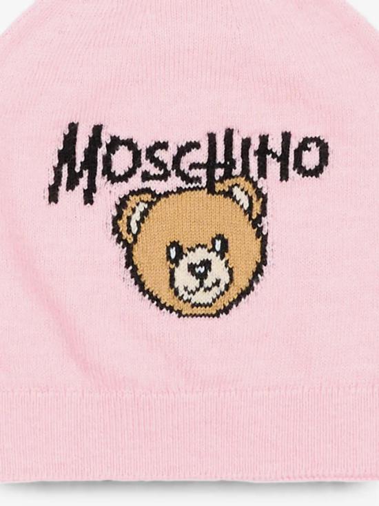 26FW [키즈] 모스키노 모자 MMX05KLHE43 50209 Rosa - MOSCHINO
