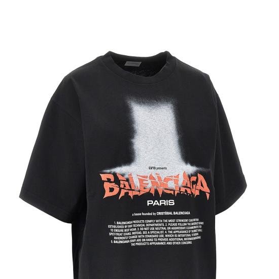 26FW 발렌시아가 탑 871733TUVO4 Black - BALENCIAGA