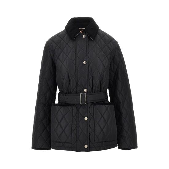 26FW 버버리 칠턴 퀼팅 자켓 8110378 Black