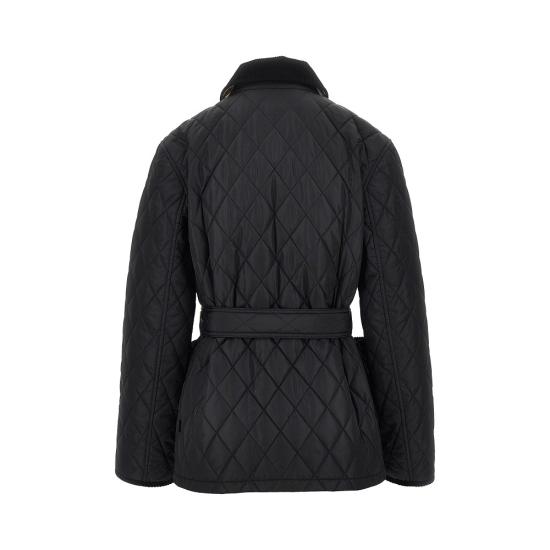 26FW 버버리 칠턴 퀼팅 자켓 8110378 Black - BURBERRY