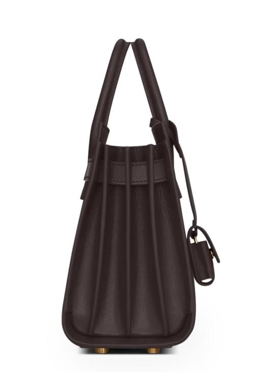  생로랑 스무스 레더 클래식 삭 드 주르 나노 392035 02G9W2899 Brown - SAINT LAURENT