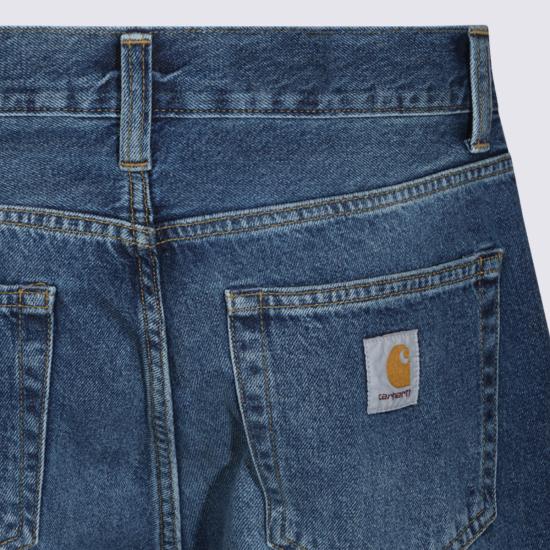 26FW 칼하트 WIP 랜든 데님 팬츠 I030468 017X BLUE MARBLE - CARHARTT WIP