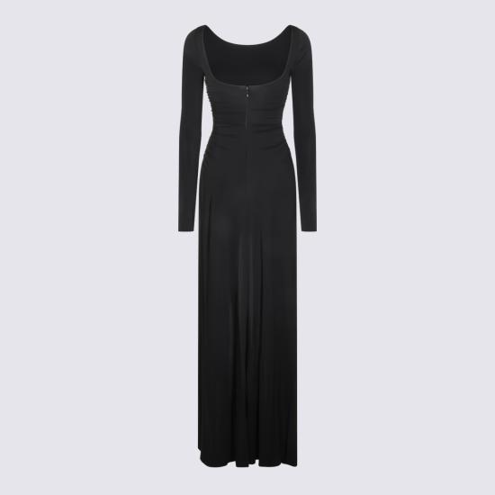 26FW 엘리자베타프랜치 숏 원피스 ABR3567E2 110 Nero - ELISABETTA FRANCHI