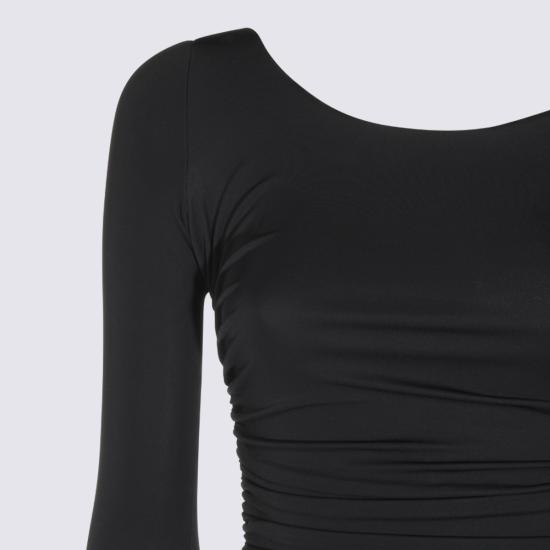 26FW 엘리자베타프랜치 숏 원피스 ABR3567E2 110 Nero - ELISABETTA FRANCHI