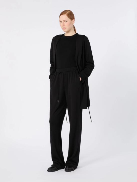 26FW 막스마라 만토 스웨터 2621366082600 003 NERO - MAX MARA