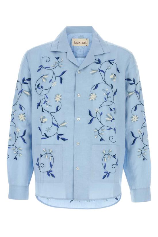 26SS 바지스트 긴팔 셔츠 SR08096 LIGHTBLUE Floral