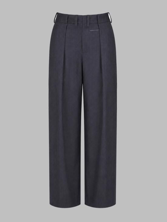 26SS MM6 메종마르지엘라 스트레이트 팬츠 S52KA0564 M35743001F BLACK - MM6 MAISON MARGIELA