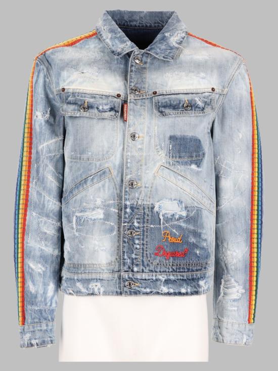 26SS 디스퀘어드2 데님 자켓 S74AM1684 D30011470 BLUE