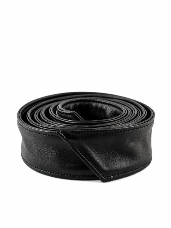 26FW 라 로즈 와이드 벨트 5016100 B BLACK
