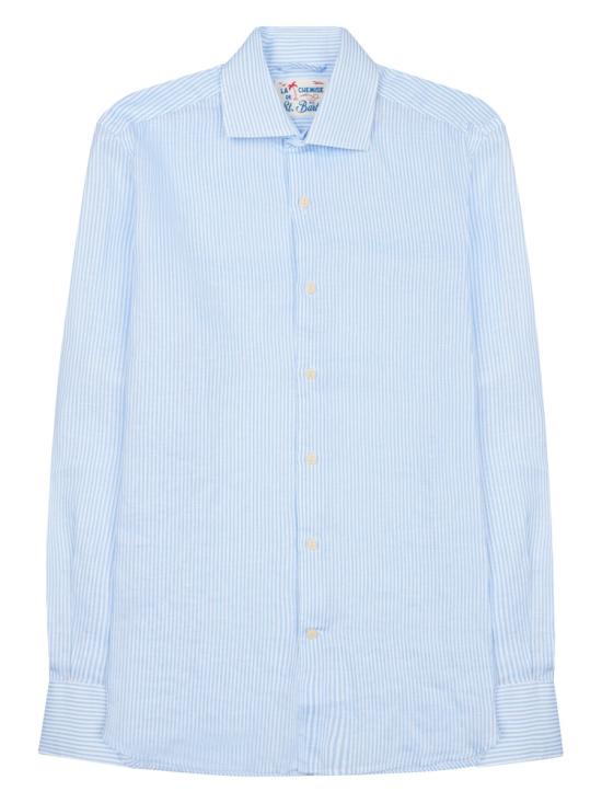 26FW 세인트바쓰 긴팔 셔츠 PAMP001 01904L31 BABY BLUE