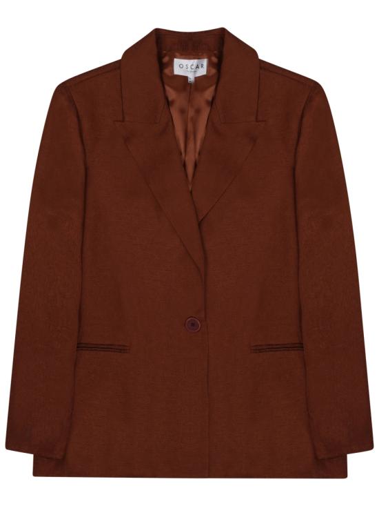 26SS 오스카 더 컬렉션 수트 자켓 S26 150 417 BROWN