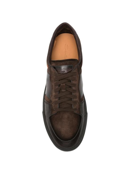 26FW 산토니 스니커즈 MBGT22221SMOTGEU T50 BROWN - SANTONI