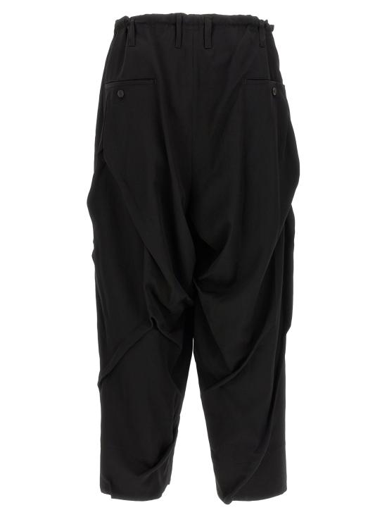 26FW 요지 야마모토 스트레이트 팬츠 HWP101002 Black - YOHJI YAMAMOTO