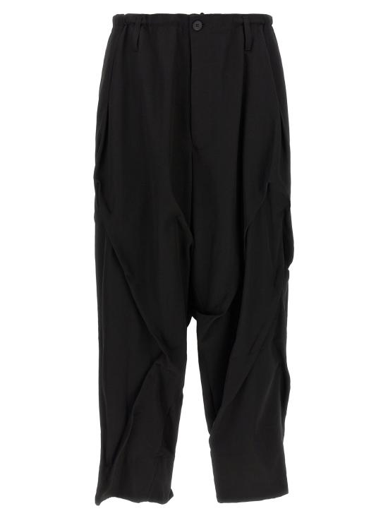 26FW 요지 야마모토 스트레이트 팬츠 HWP101002 Black