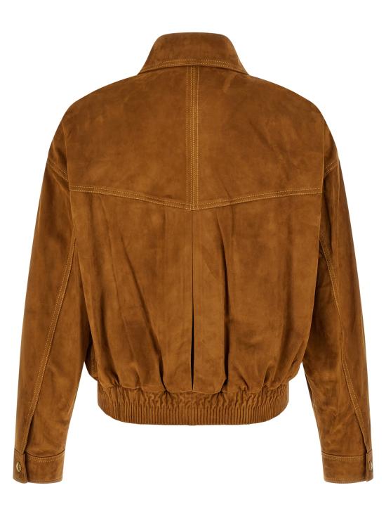 26FW 베르사체 무스탕 10253901A183801NN90 Brown - VERSACE