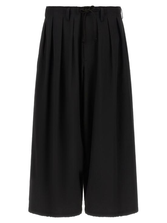 26FW 요지 야마모토 스트레이트 팬츠 HWP081002 Black