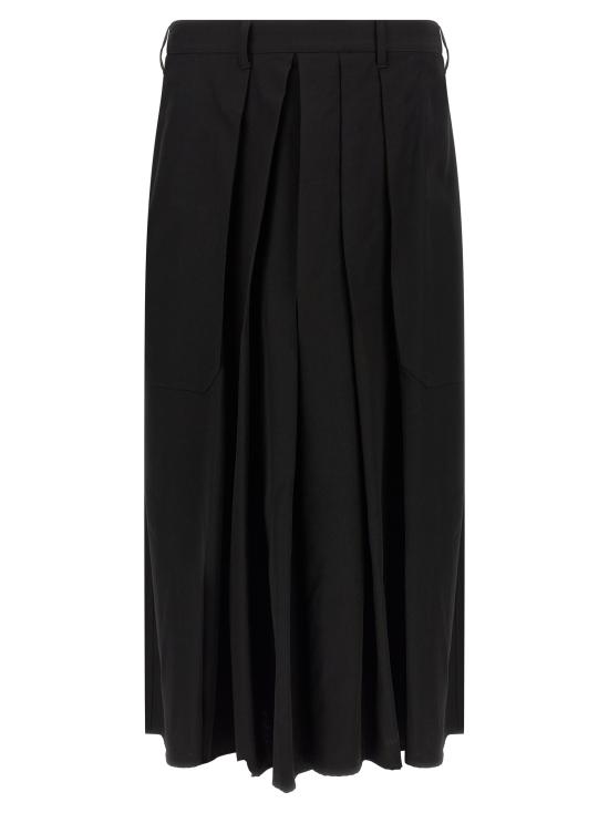 26FW 요지 야마모토 스트레이트 팬츠 HWP091002 Black