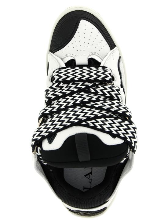 26FW 랑방 스니커즈 FUSKDK12BICOE250010 White Black - LANVIN