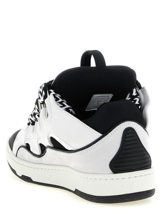26FW 랑방 스니커즈 FUSKDK12BICOE250010 White Black - LANVIN