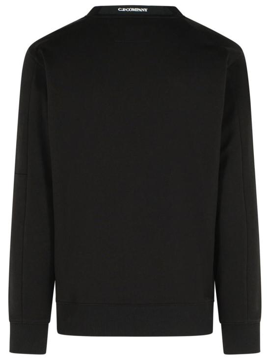 26FW 씨피 컴퍼니 다이애그널 레이즈드 플리스 스웨트셔츠 RCCMSS713A 005086W 999 Black - C.P. COMPANY